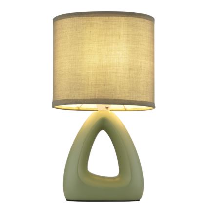 Globo - Tischleuchte 1xE14/40W/230V grün