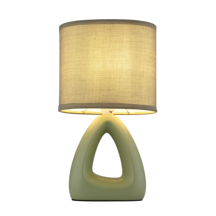 Globo - Tischleuchte 1xE14/40W/230V grün