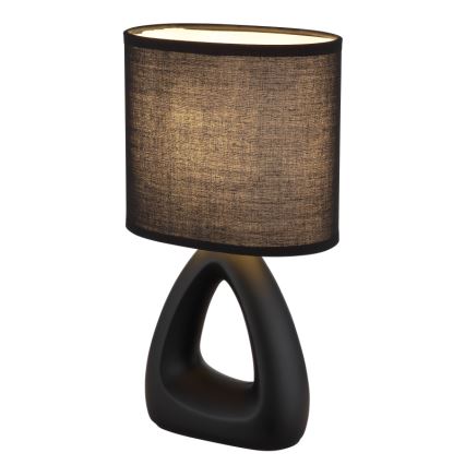 Globo - Tischleuchte 1xE14/40W/230V schwarz