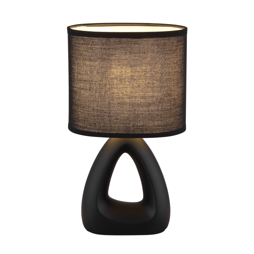 Globo - Tischleuchte 1xE14/40W/230V schwarz