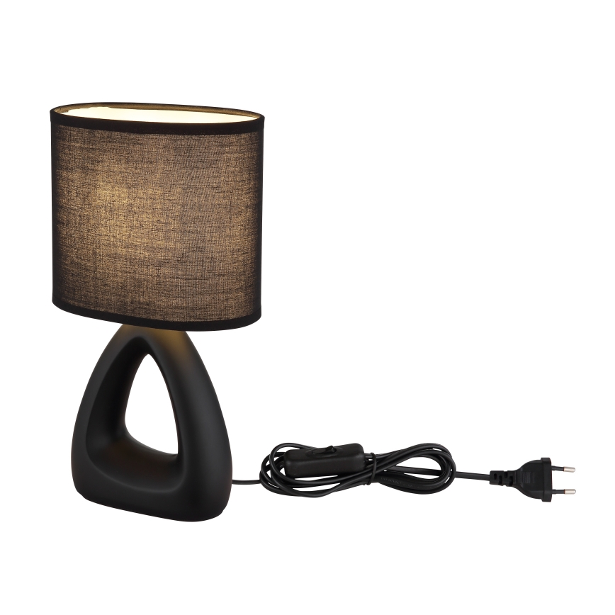 Globo - Tischleuchte 1xE14/40W/230V schwarz