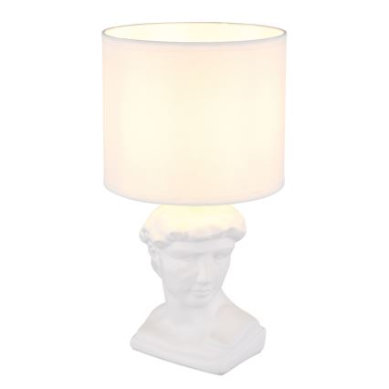 Globo - Tischleuchte 1xE14/40W/230V weiß