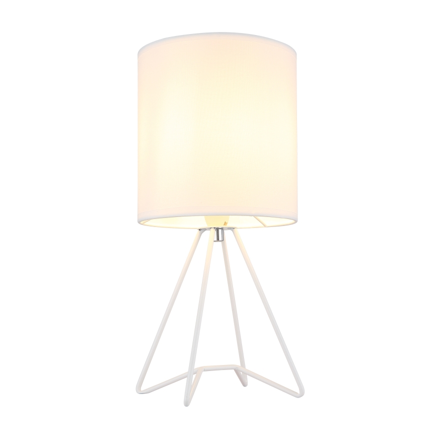 Globo - Tischleuchte 1xE14/40W/230V weiß