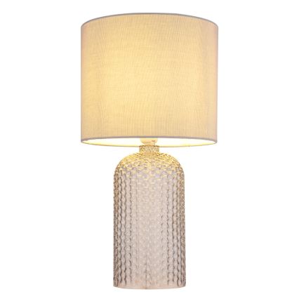 Globo - Tischleuchte 1xE27/60W/230V grau