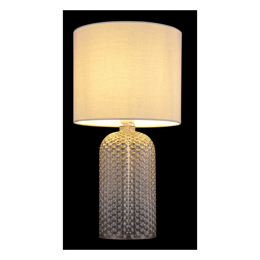 Globo - Tischleuchte 1xE27/60W/230V grau