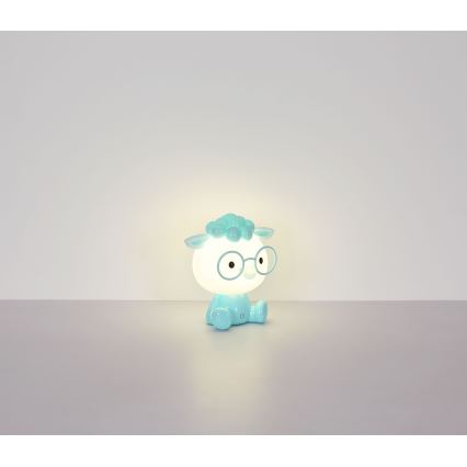 Globo - LED dimmbare wiederaufladbare Kinder-Nachtlampe LED/1W/5V 500 mAh blau