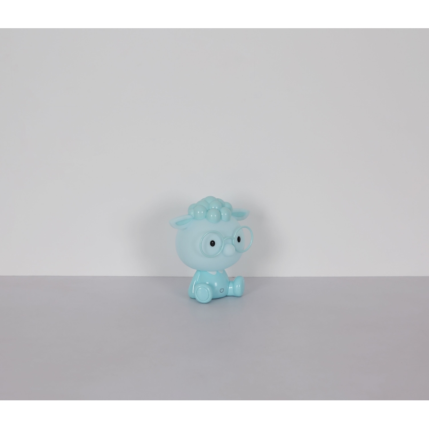 Globo - LED dimmbare wiederaufladbare Kinder-Nachtlampe LED/1W/5V 500 mAh blau