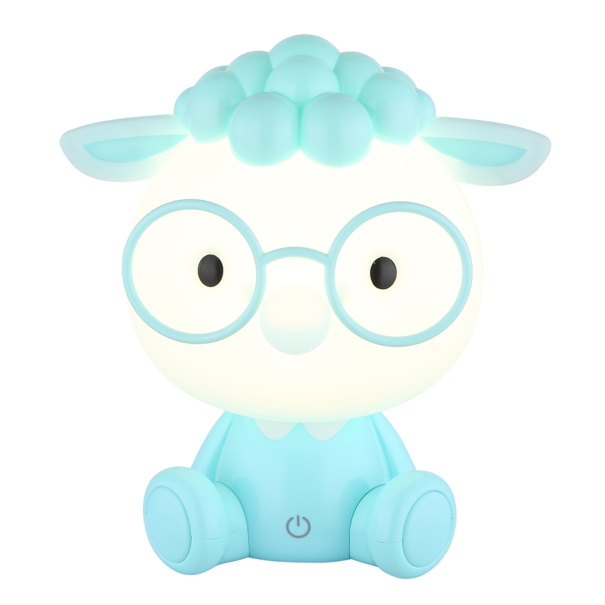 Globo - LED dimmbare wiederaufladbare Kinder-Nachtlampe LED/1W/5V 500 mAh blau