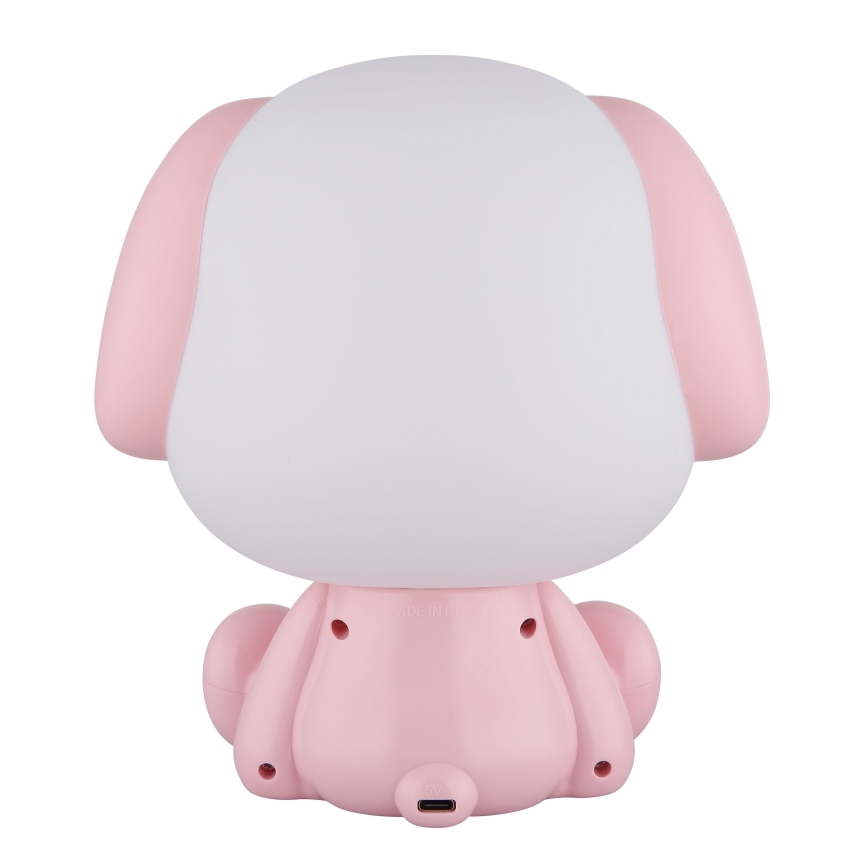 Globo - LED dimmbare wiederaufladbare Kinder-Nachtlampe LED/1W/5V 500 mAh rosa