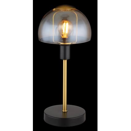 Globo - Tischleuchte mit Touch-Funktion 1xE14/25W/230V schwarz/golden