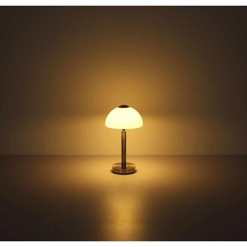 Globo - LED-dimmbare Touch-Tischleuchte LED/7W/230V 3000K mattchrom