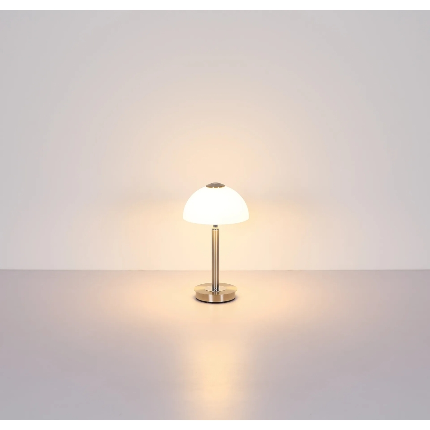Globo - LED-dimmbare Touch-Tischleuchte LED/7W/230V 3000K mattchrom