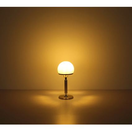 Globo - Tischleuchte 1xE27/40W/230V golden