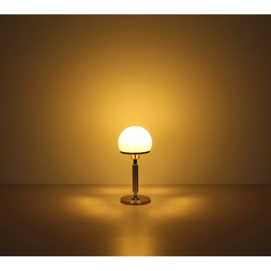 Globo - Tischleuchte 1xE27/40W/230V golden
