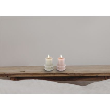 Globo - SET 2x LED-Kerze LED/0,06W/3V 1xCR2032 210 mAh