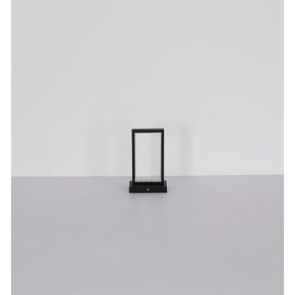 Globo - LED dimmbare Touch-Tischlampe LED/3W/3,7V 2700K/4000K/6500K 1800 mAh USB schwarz