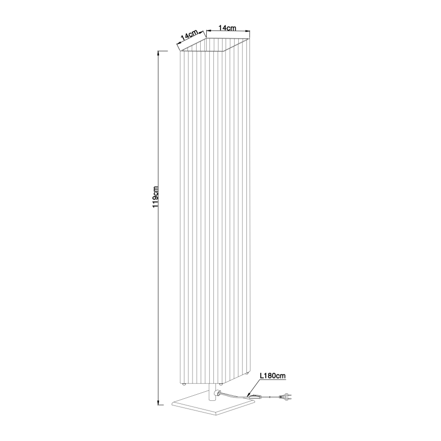 Globo - Stehleuchte 2xE27/40W/230V
