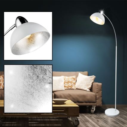 GLOBO 24703SW - Stehlampe ANITA 1xE27/40W/230V