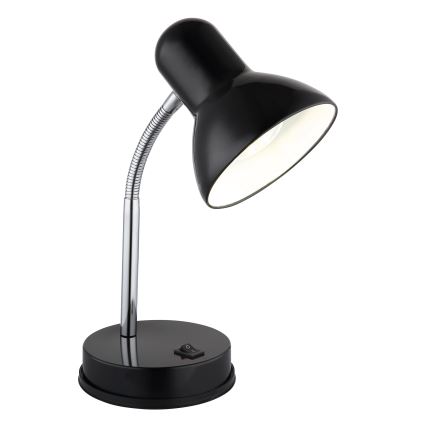 Globo - Tischlampe 1xE27/40W/230V schwarz