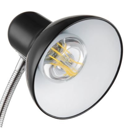 Globo - Tischlampe 1xE27/40W/230V schwarz