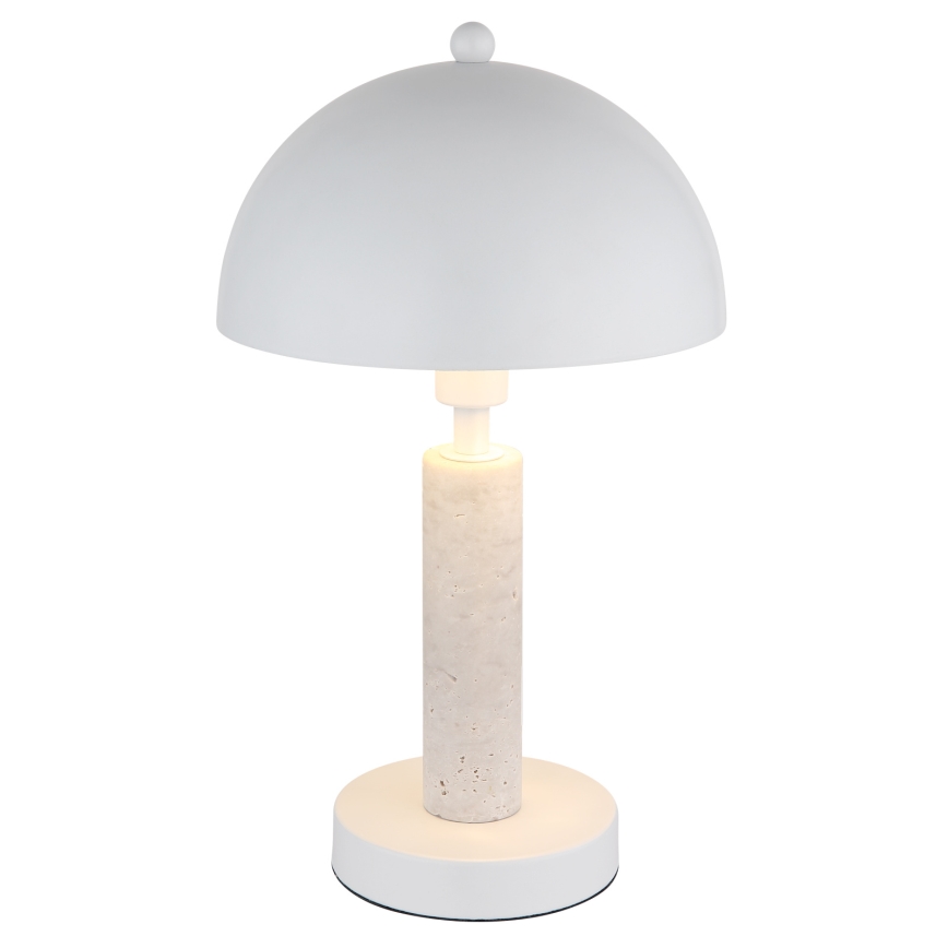 Globo - Tischlampe 1xE14/40W/230V weiß