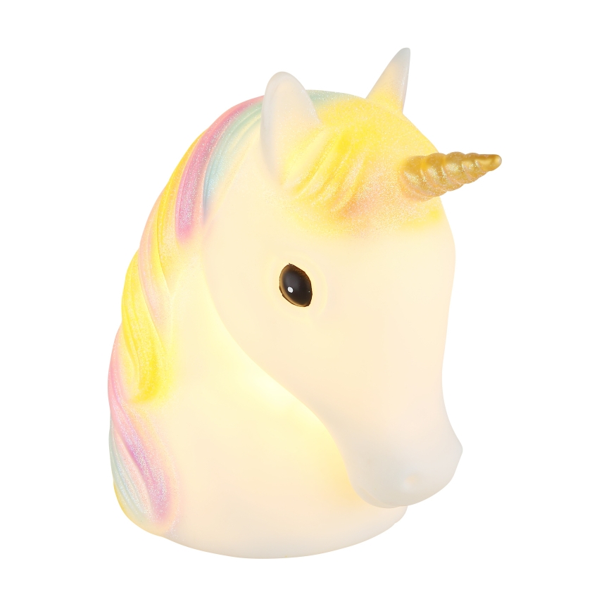 Globo - LED Kinder-Nachtlicht LED/1W/230/4,5V 3xAA Einhorn