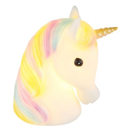 Globo - LED Kinder-Nachtlicht LED/1W/230/4,5V 3xAA Einhorn