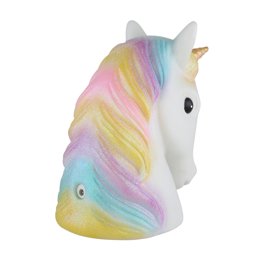 Globo - LED Kinder-Nachtlicht LED/1W/230/4,5V 3xAA Einhorn