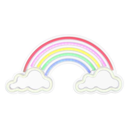 Globo - LED Neon-Wanddekoration LED/3W/USB Regenbogen