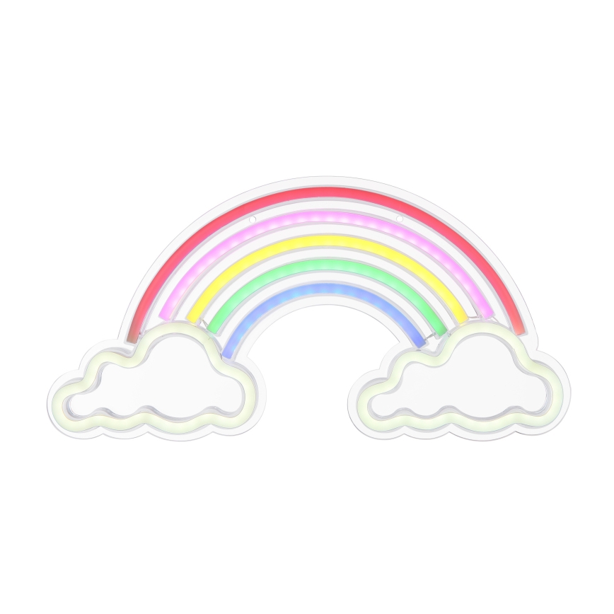 Globo - LED Neon-Wanddekoration LED/3W/USB Regenbogen