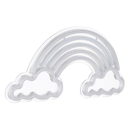 Globo - LED Neon-Wanddekoration LED/3W/USB Regenbogen