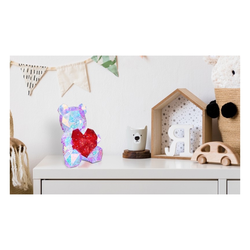 Globo - LED Tischdekoration LED/6W/5V USB Bär