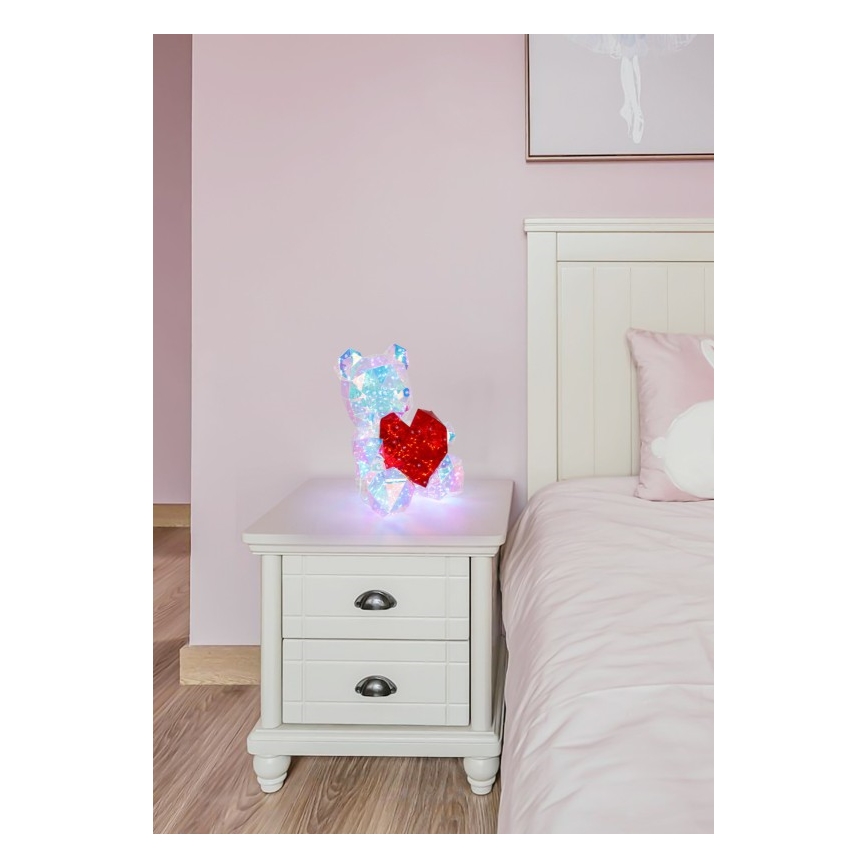 Globo - LED Tischdekoration LED/6W/5V USB Bär