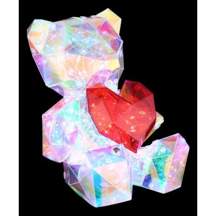 Globo - LED dimmbare wiederaufladbare Tischdekoration LED/3W/5V 1200 mAh Bär