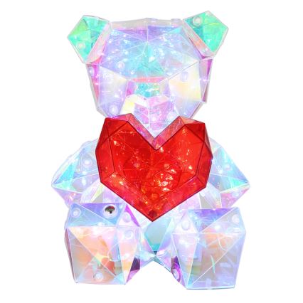 Globo - LED dimmbare wiederaufladbare Tischdekoration LED/3W/5V 1200 mAh Bär