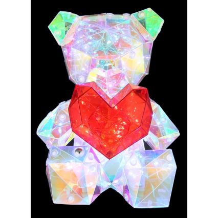 Globo - LED dimmbare wiederaufladbare Tischdekoration LED/3W/5V 1200 mAh Bär