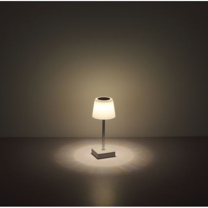 Globo - LED dimmbare Touch-Tischlampe LED/2W/5V 3000/4500/6500K 800 mAh beige