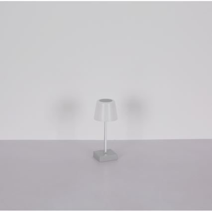 Globo - LED dimmbare Touch-Tischlampe LED/2W/5V 3000/4500/6500K 800 mAh silber