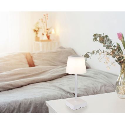 Globo - LED dimmbare Touch-Tischlampe LED/2W/5V 3000/4500/6500K 800 mAh weiß