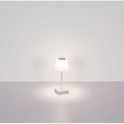 Globo - LED dimmbare Touch-Tischlampe LED/2W/5V 3000/4500/6500K 800 mAh weiß