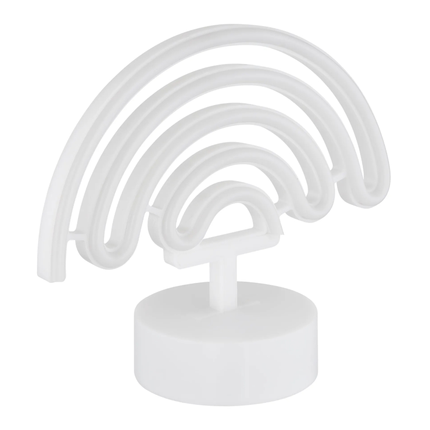 Globo - LED Neon Tischdekoration LED/2W/3xAA Regenbogen