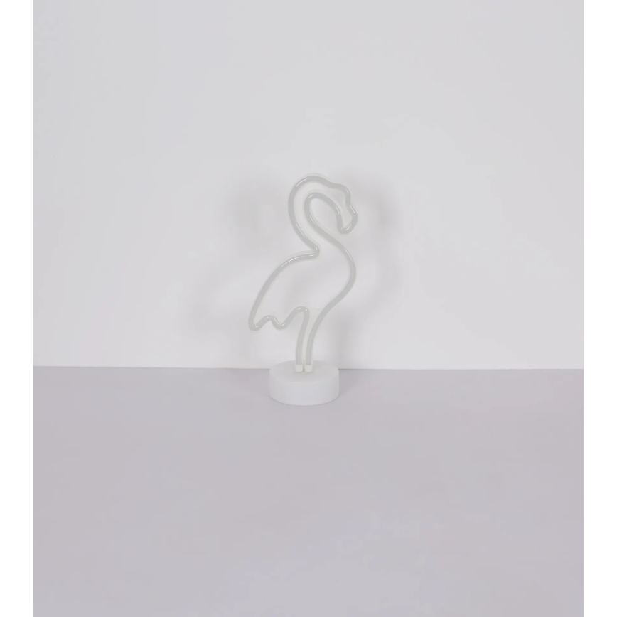 Globo - LED Neon Tischdekoration LED/2W/3xAA Flamingo