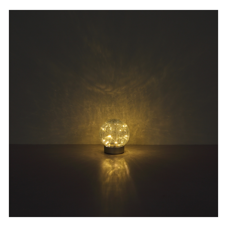 Globo - LED dekorative wiederaufladbare Tischlampe 25xLED/0,06W/5V 600 mAh IP44