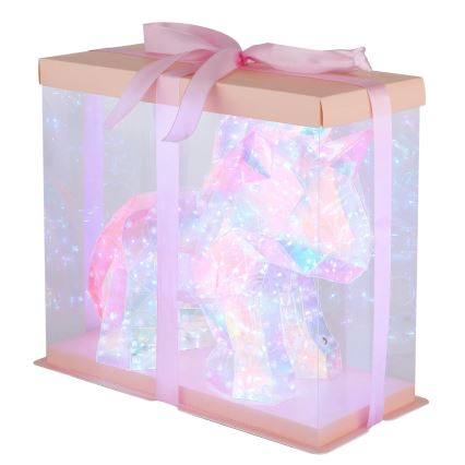 Globo - LED-dimmbare, wiederaufladbare Tischdekoration LED/4W/5V 1800 mAh Einhorn
