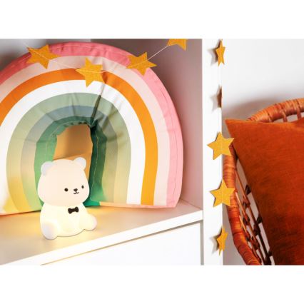 Globo - LED RGBW dimmbares, wiederaufladbares Kinder-Nachtlicht LED/1W/5V 1200 mAh Bär