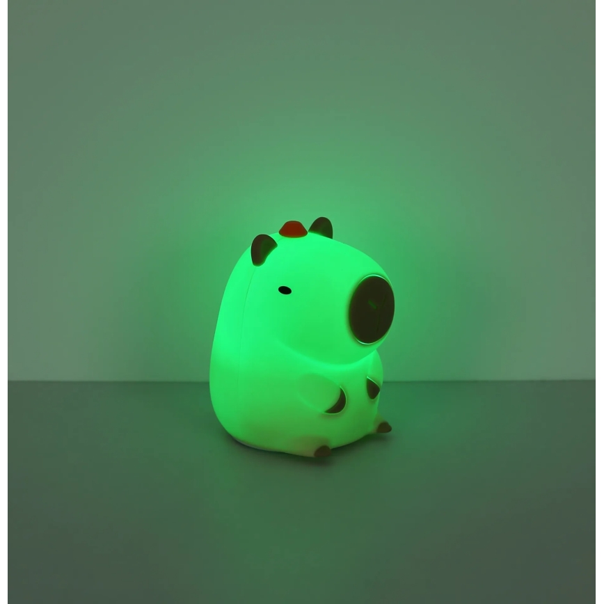 Globo - LED RGBW dimmbares wiederaufladbares Kinder-Nachtlicht LED/1,5W/5V 1200 mAh Capybara