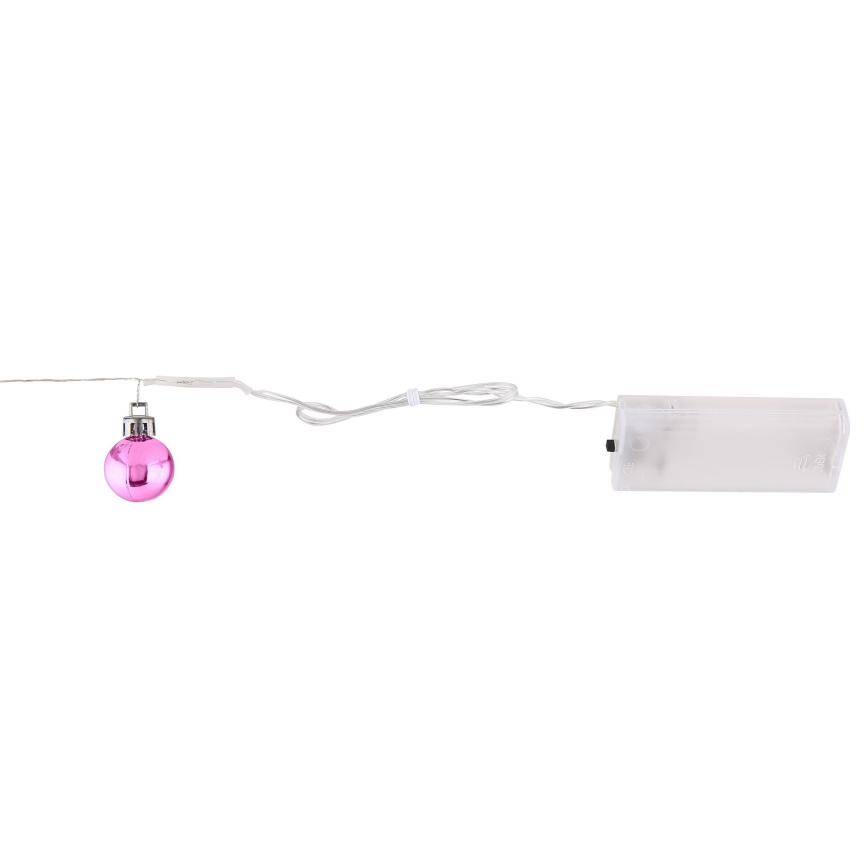 Globo - LED Lichterkette 20xLED/2xAA 2,2m warmweiß