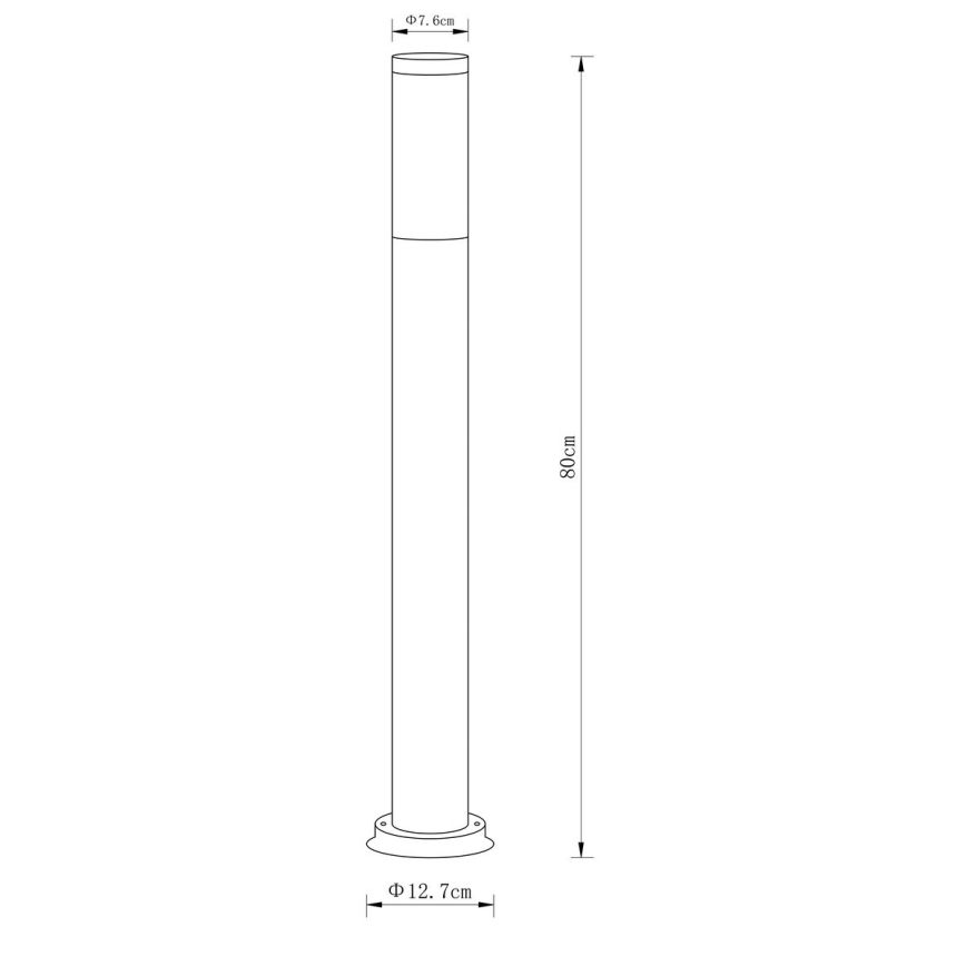 Globo - Außenleuchte 1xE27/23W/230V 80 cm IP44