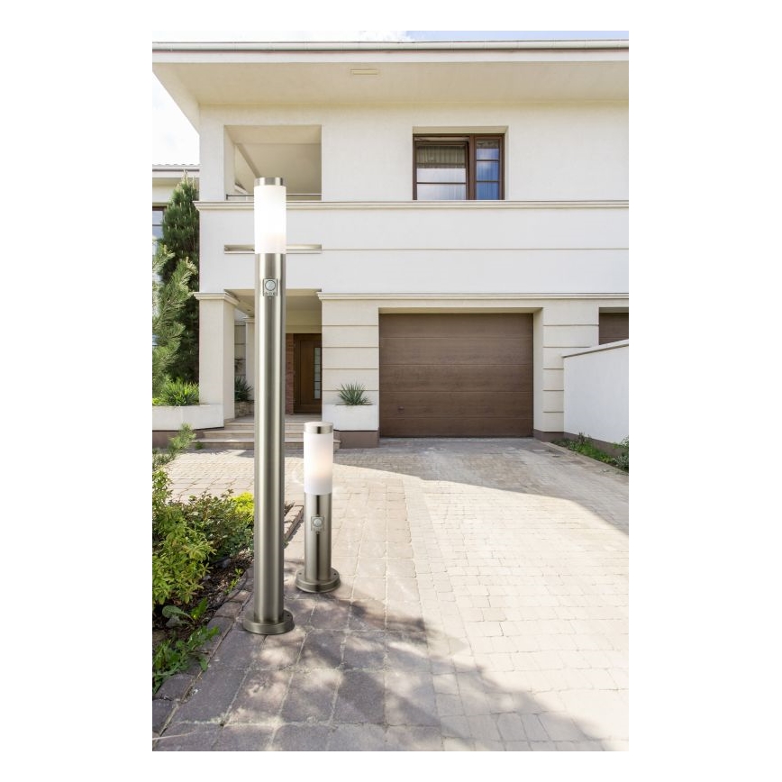 Globo - Outdoor leuchte mit Sensor 1xE27/60W/230V