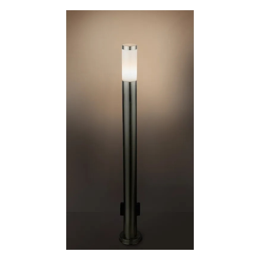 Globo 3159KLED - LED-Außenleuchte mit Steckdose BOSTON LED/9W/230V IP44 110 cm